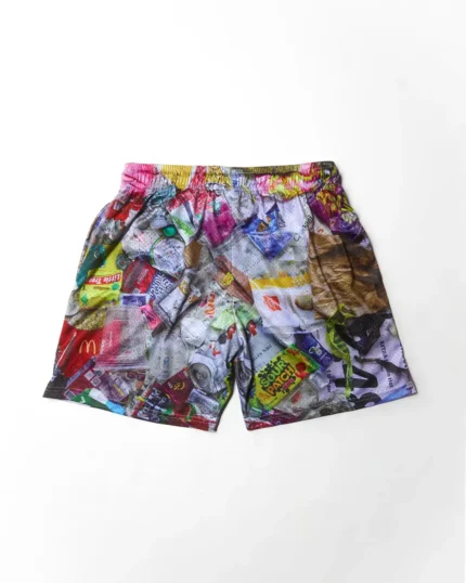 Asspizza Eric Emanuel Garbage Mesh Shorts (2)