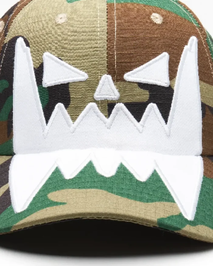 Asspizza Face Velcro Cap Khaki 2024 (3)