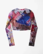 Asspizza Garbage Camo Mash Sweatshirt Women